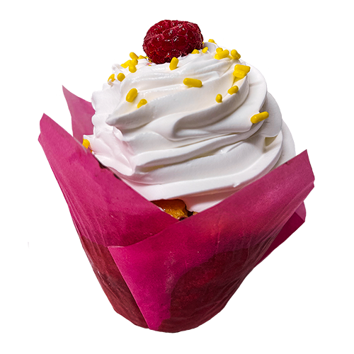 Lemon Raspberry cupcake